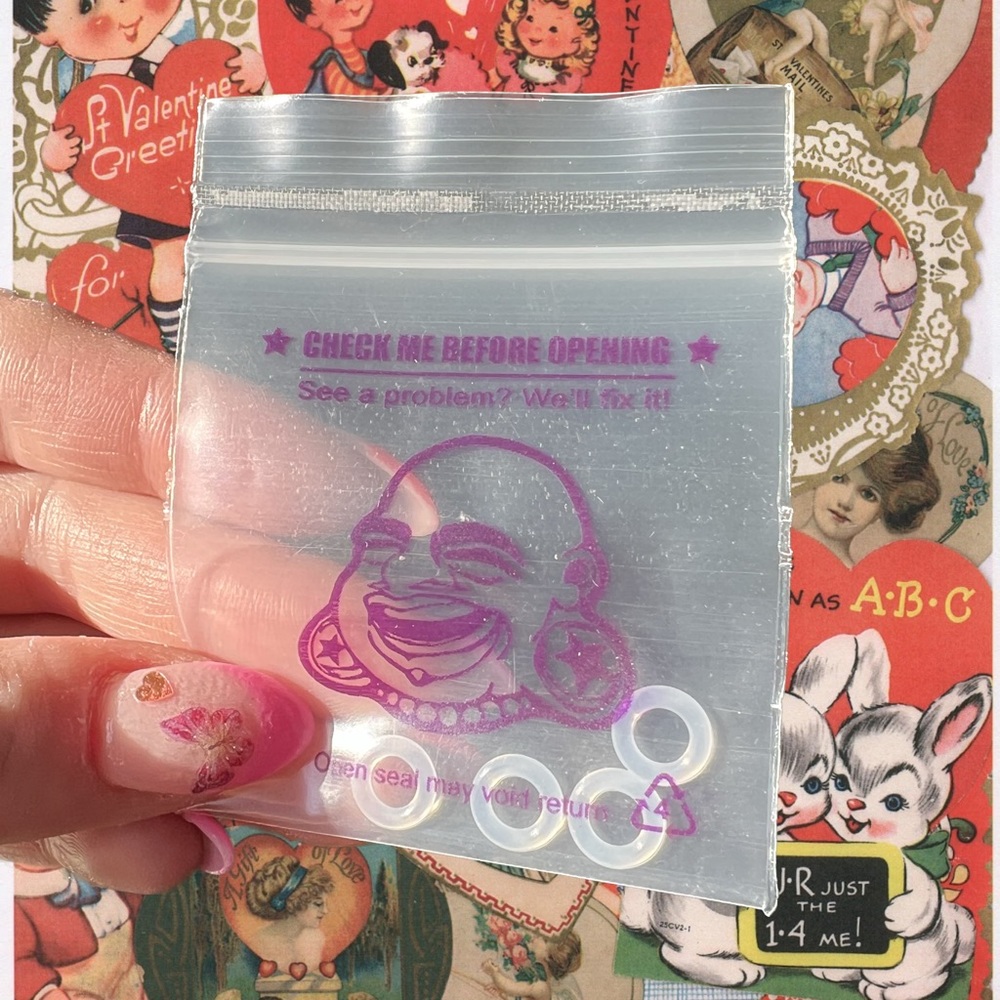 2g o-rings body art forms free with any jewelry purchase